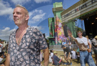 'I genuinely love this place so much!' Fatboy Slim's 100th Glastonbury set - picture essay