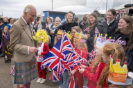 King Charles in Campbeltown, Scotland