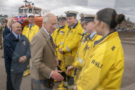 King Charles in Campbeltown, Scotland