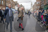 King Charles in Campbeltown, Scotland
