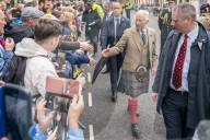 King Charles in Campbeltown, Scotland