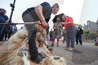 King Charles in Campbeltown, Scotland