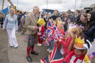 King Charles in Campbeltown, Scotland