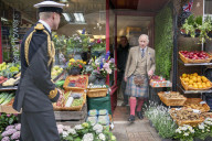 King Charles in Campbeltown, Scotland