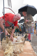 King Charles in Campbeltown, Scotland