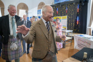 King Charles in Campbeltown, Scotland