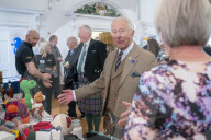 King Charles in Campbeltown, Scotland