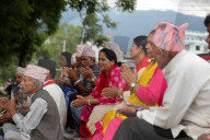 Retired Population Of Nepal Find Solace In Signing Hymns And Chants