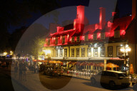 Evening In Old Quebec City
