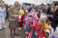 King Charles in Campbeltown, Scotland