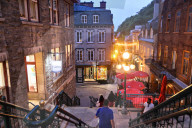 Evening In Old Quebec City
