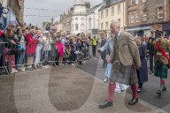 King Charles in Campbeltown, Scotland