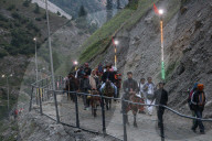 Annual Amarnath Yatra Pilgrimage In Indian Kashmir