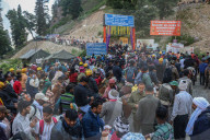 Annual Amarnath Yatra Pilgrimage In Indian Kashmir