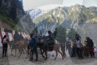 Annual Amarnath Yatra Pilgrimage In Indian Kashmir