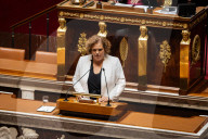 Discussion And Vote On A Motion Of Censure At The National Assembly, In Paris