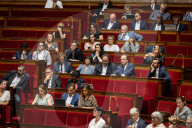 Discussion And Vote On A Motion Of Censure At The National Assembly, In Paris
