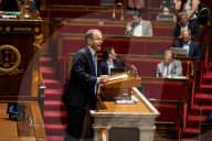 Discussion And Vote On A Motion Of Censure At The National Assembly, In Paris