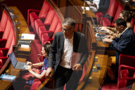 Discussion And Vote On A Motion Of Censure At The National Assembly, In Paris