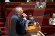Discussion And Vote On A Motion Of Censure At The National Assembly, In Paris