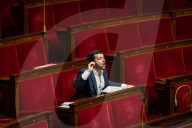 Discussion And Vote On A Motion Of Censure At The National Assembly, In Paris
