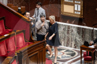 Discussion And Vote On A Motion Of Censure At The National Assembly, In Paris