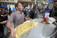 Palestinian police celebrate 31st anniversary