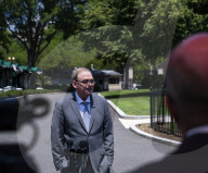 White House National Economic Council Director Kevin Hassett Talkes To The Media 