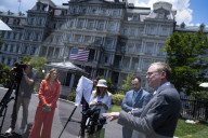 White House National Economic Council Director Kevin Hassett Talkes To The Media 