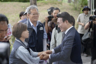 New Prime Minister Kim Min-seok Meets Farmers At Protest Site In First Official Act