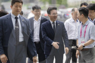 New Prime Minister Kim Min-seok Meets Farmers At Protest Site In First Official Act