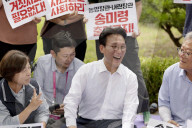 New Prime Minister Kim Min-seok Meets Farmers At Protest Site In First Official Act