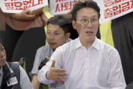 New Prime Minister Kim Min-seok Meets Farmers At Protest Site In First Official Act