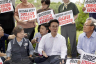 New Prime Minister Kim Min-seok Meets Farmers At Protest Site In First Official Act
