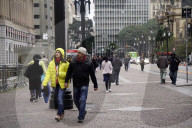 Cold Day In Sao Paulo, Brazil