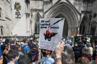 Palestine Action Group Protest High Court