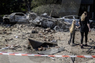The Aftermath Of One Of The Most Massive Attacks On Kyiv Since The Start Of The Full-scale War