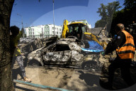 The Aftermath Of One Of The Most Massive Attacks On Kyiv Since The Start Of The Full-scale War