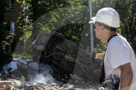 The Aftermath Of One Of The Most Massive Attacks On Kyiv Since The Start Of The Full-scale War