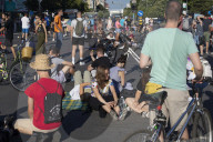 Intersection Blockade In Novi Sad