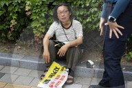 Protester Demanding Cancellation Of New Airport Blocked By Police While Seeking Meeting With Ruling Party Lawmaker