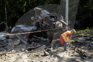 The Aftermath Of One Of The Most Massive Attacks On Kyiv Since The Start Of The Full-scale War