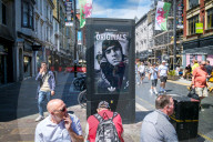 Cardiff, UK. Friday, July 4th, 2025. Cardiff city centre before Oasis reunion gig at Principality Stadium, Cardiff, UK.