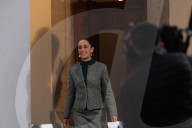 Mexico’s President Claudia Sheinbaum Holds Briefing