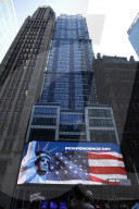 Fouth Of July Jumbotrons In New York City