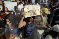 March Against Gentrification In Mexico City