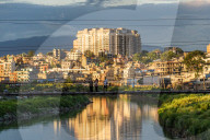 Bagmati River In Kathmandu, Nepal