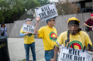 Trumps One Big Beautiful Bill Protest In Newark: 'KILL THE BILL'