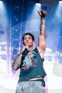 Tony Effe Performs Live During The Summer Tour 2025 In Milan