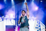 Tony Effe Performs Live During The Summer Tour 2025 In Milan